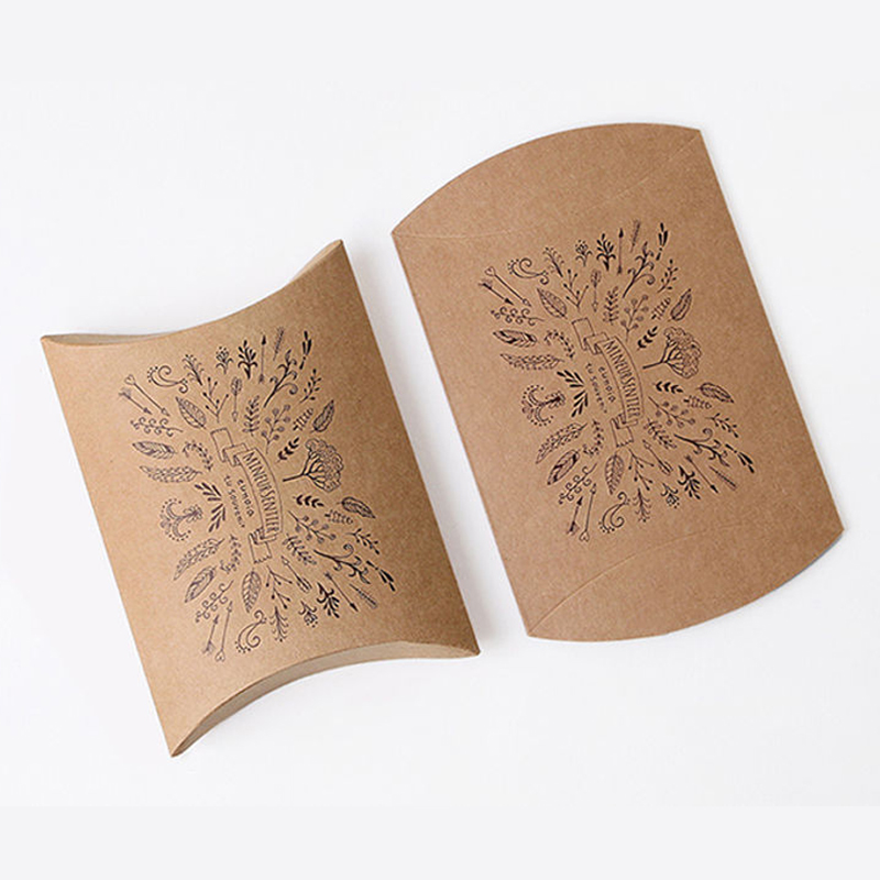 Овалне кутије за јастуке од крафт папира