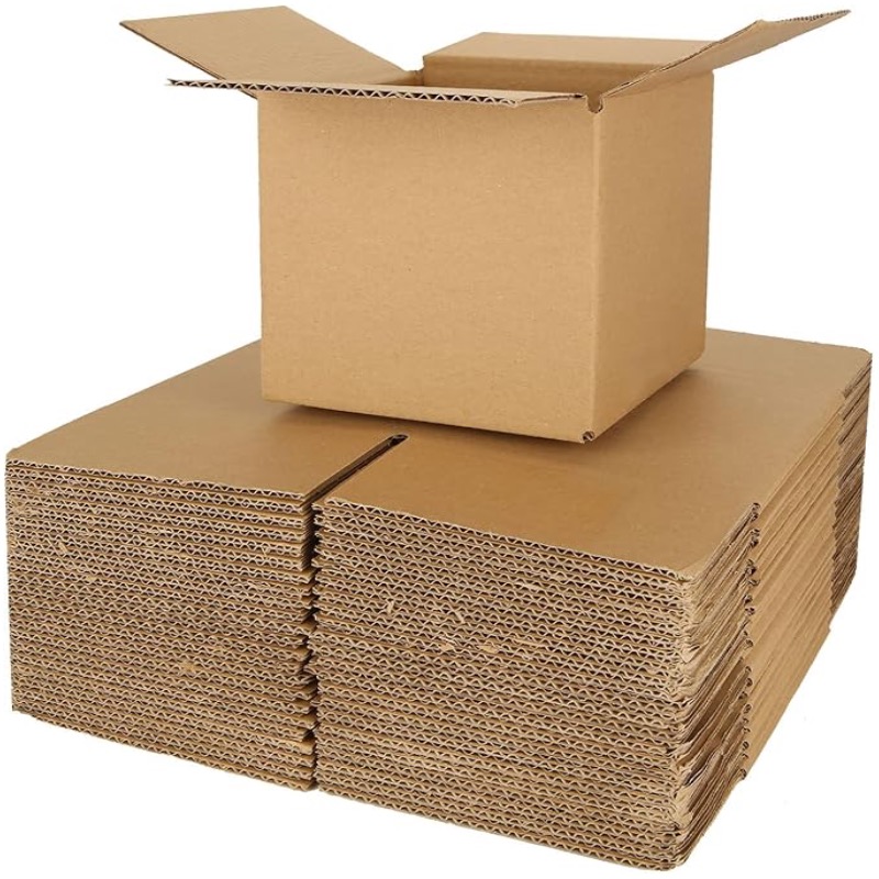 cardboard boxes