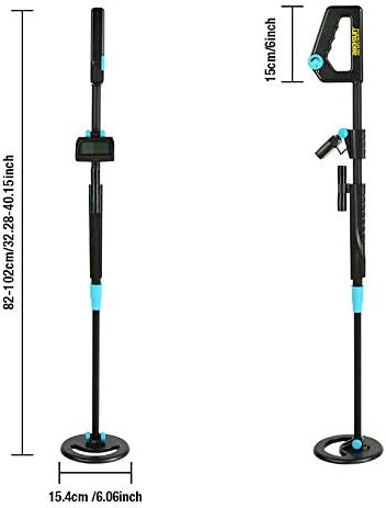 Mga Beginners Metal Detector Gold Treasure Waterproof LCD