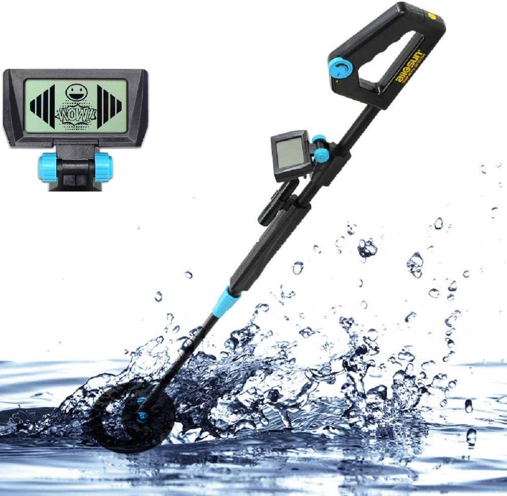 Beginners Metal Detector Gold Treasure Waterproof LCD