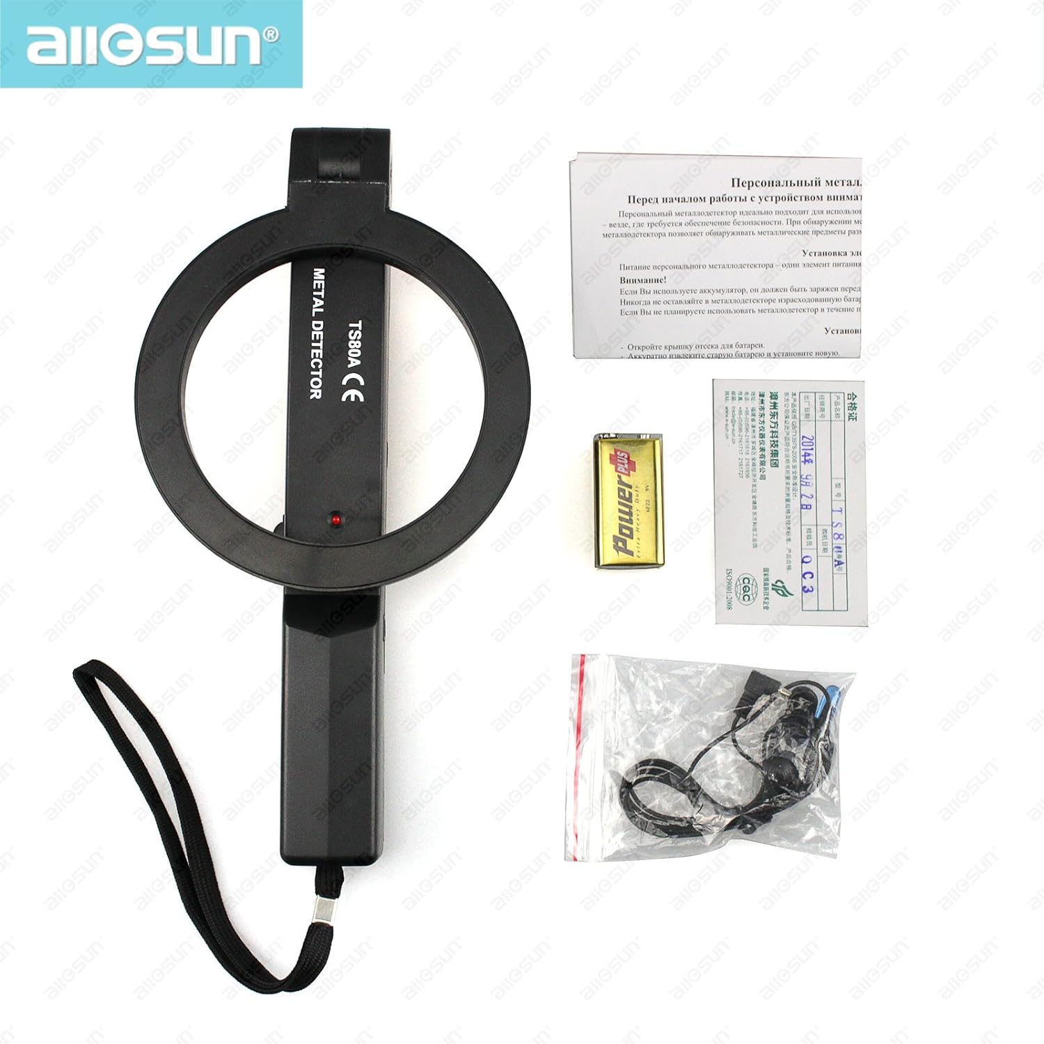 Handheld Body Scanner Airport Security Metal Checker