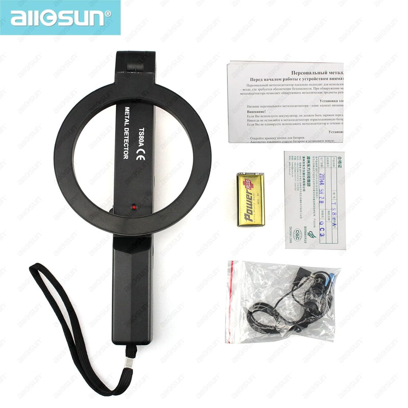 Handheld Body Scanner Airport Security Metal Checker