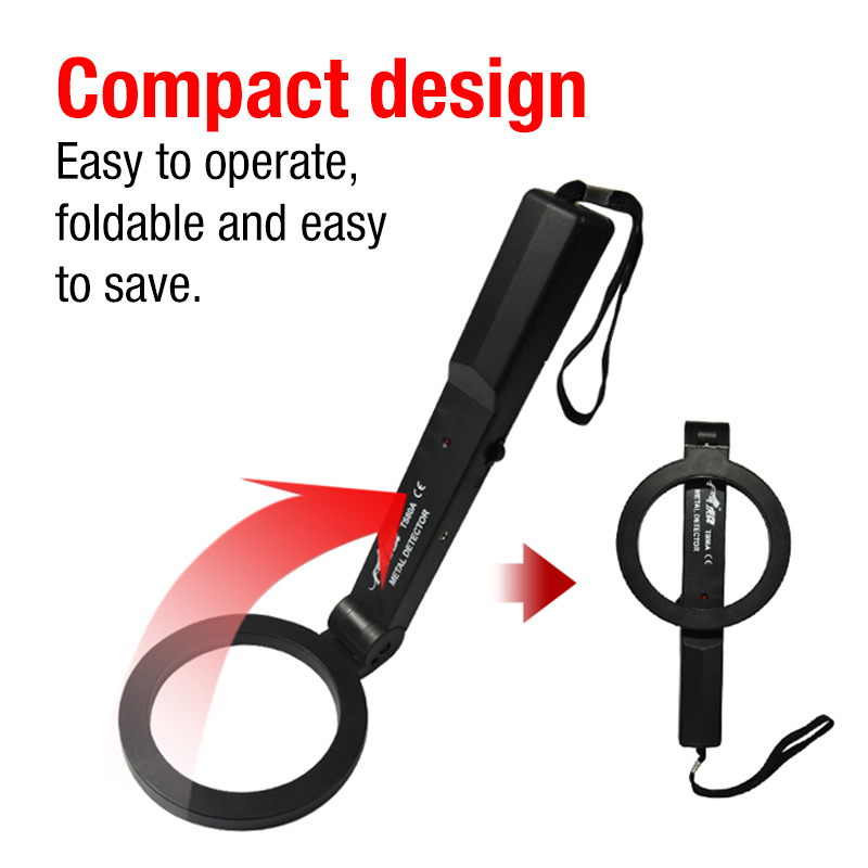 Handheld Body Scanner Airport Security Metal Checker