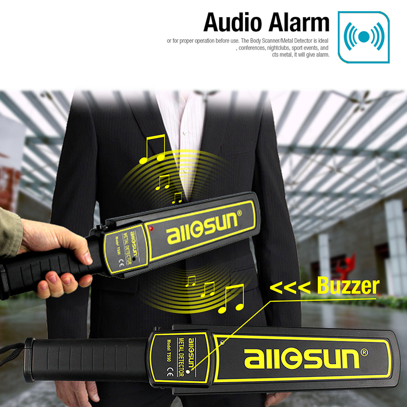 Airport Scanner Security Check Pinpoint Metal Detector