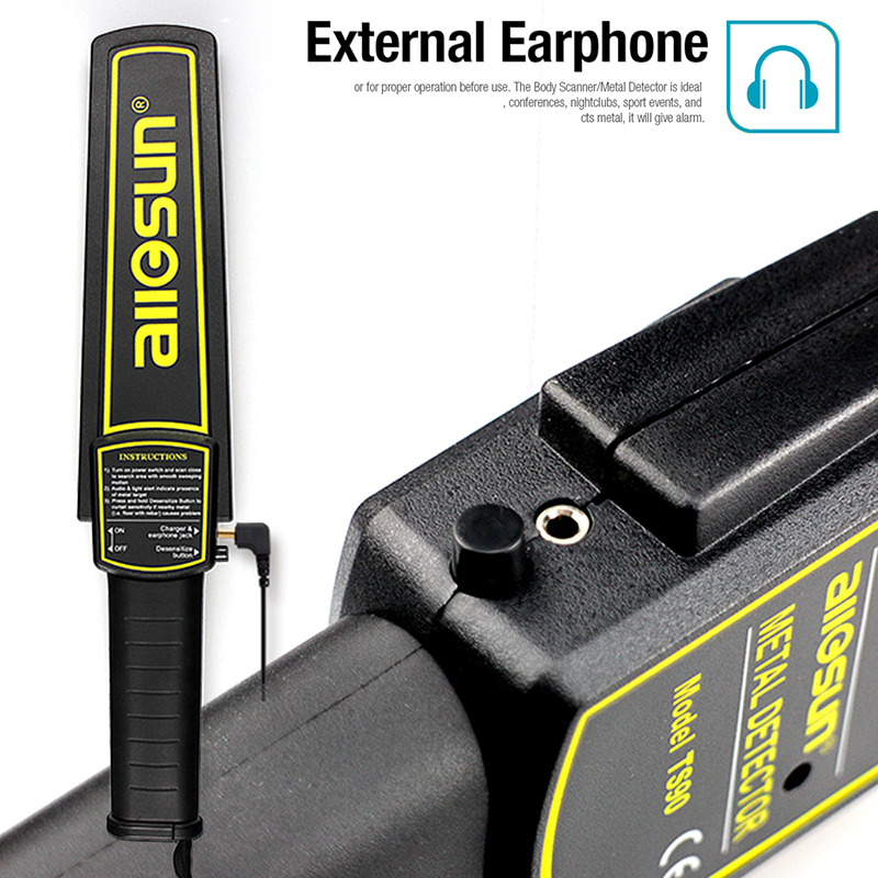 Airport Scanner Security Check Pinpoint Metal Detector