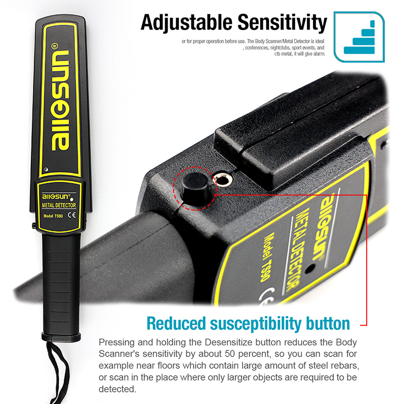 Airport Scanner Security Check Pinpoint Metal Detector