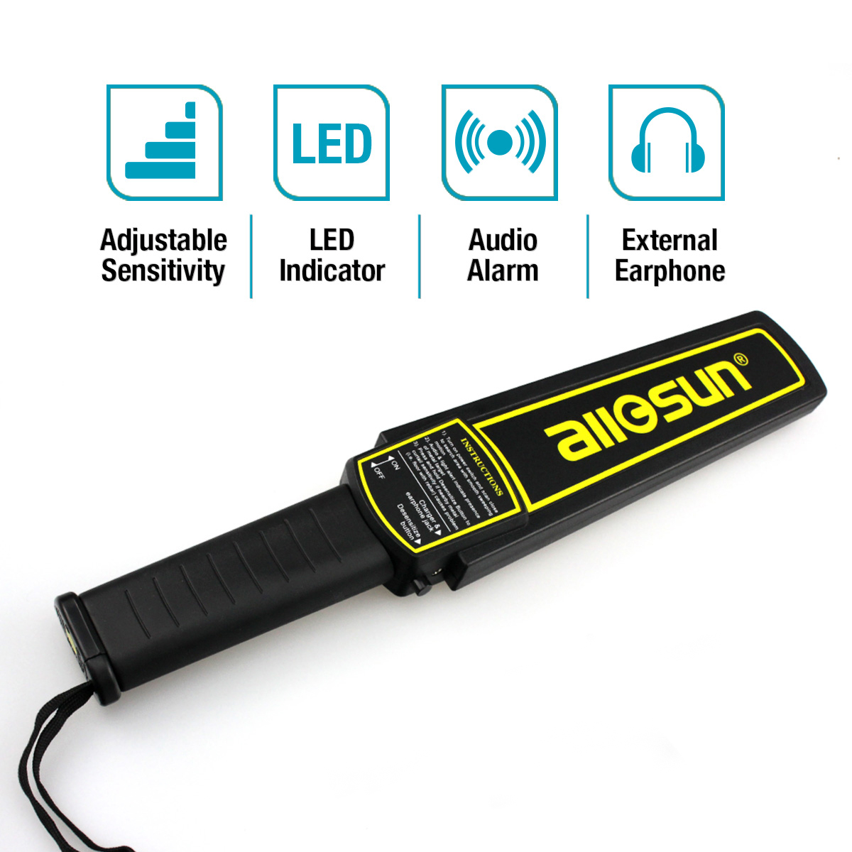 Airport Scanner Security Check Pinpoint Metal Detector
