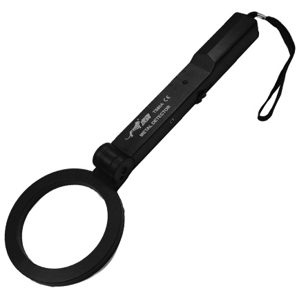 Rechargeable security detector wand