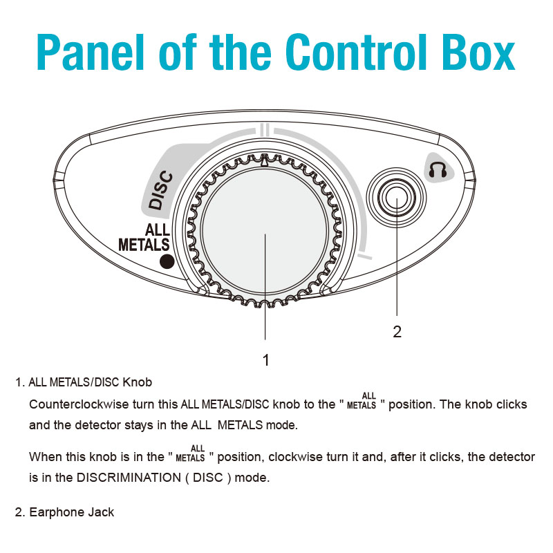 Kids Outdoor Adventure Treasure Metal Detector Finding Tool
