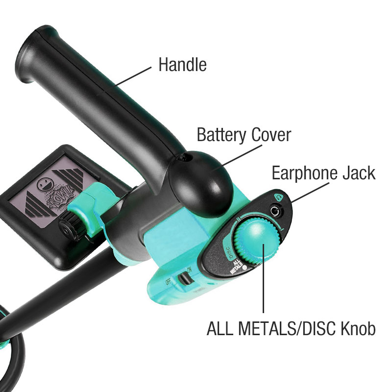 Kids Outdoor Adventure Treasure Metal Detector Finding Tool