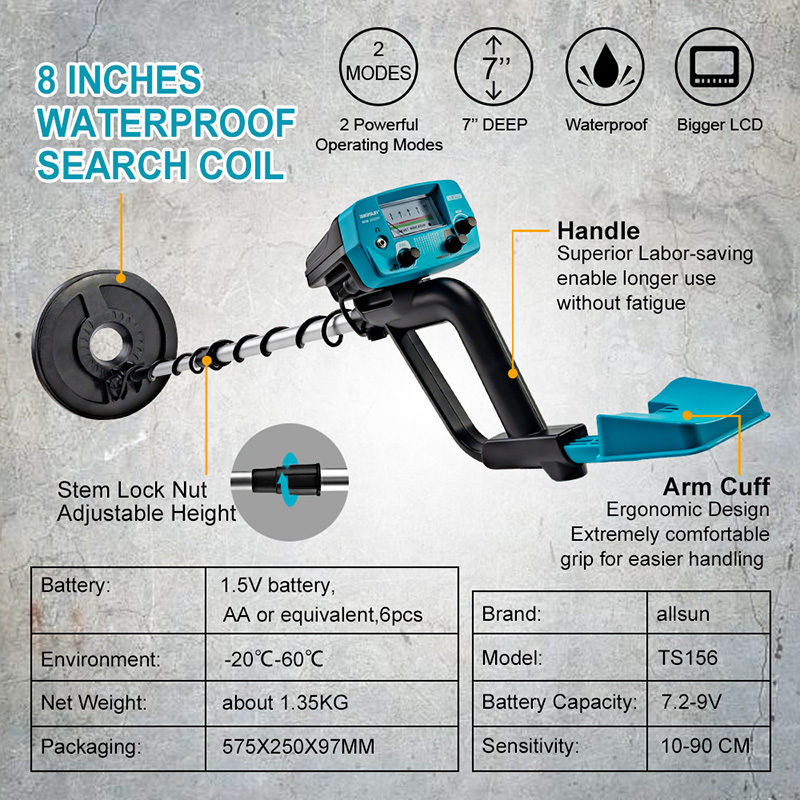 Deep Ground Metal Detector