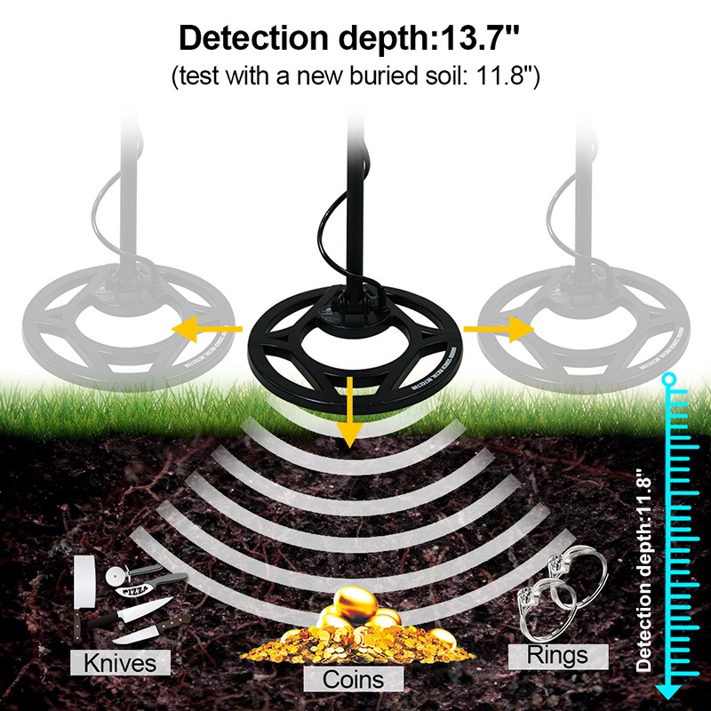 Metal detectors for adults waterproof
