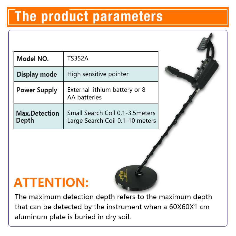 गोल्ड डिटेक्टर भूमिगत खोजक धातु पिनपॉइंट उपकरण