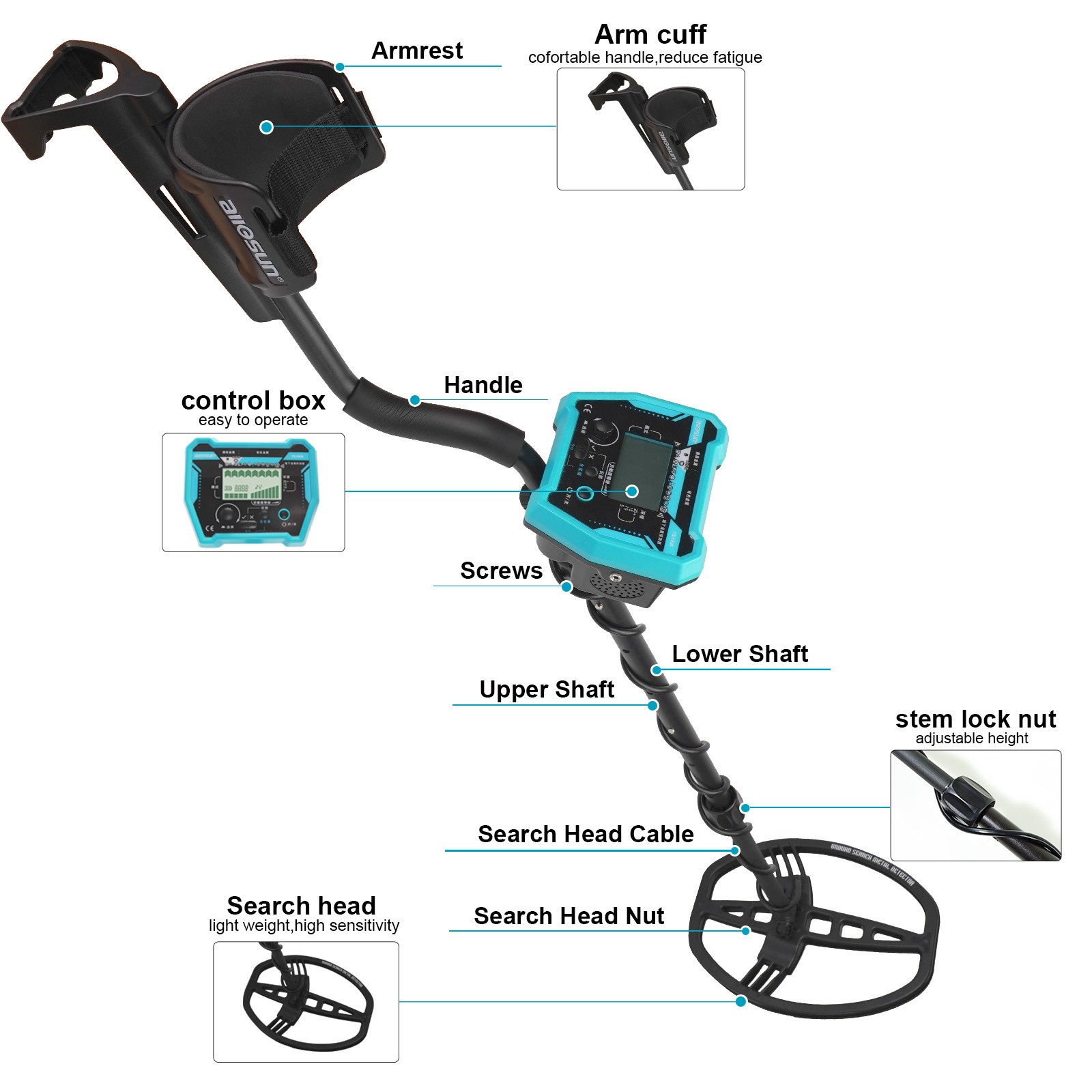 Adult Underwater Metal Detector