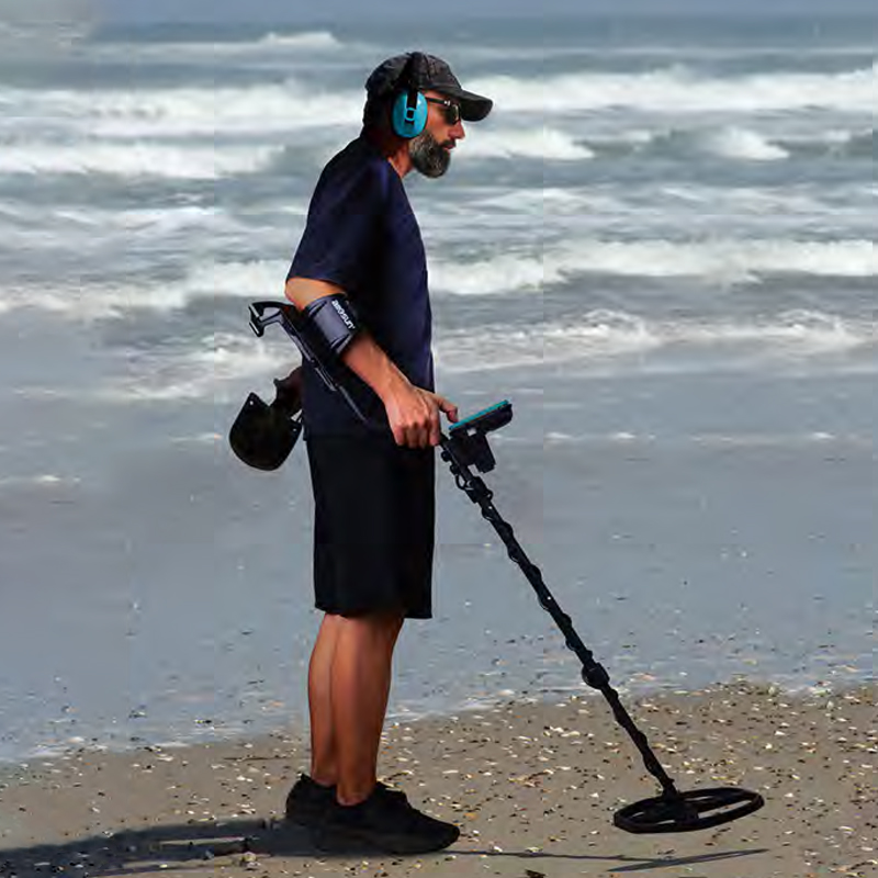 Gold Prospecting Waterproof Scanner Metal Detector for Adults