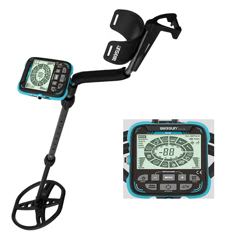 Gold Prospecting Waterproof Scanner Metal Detector for Adults
