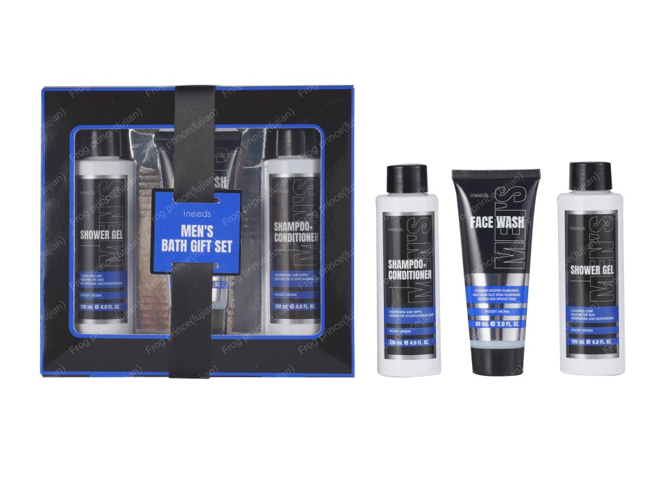 Coffret cadeau de bain de luxe pour hommes