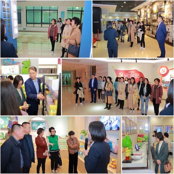 Leiders van de Minnan Normal University bezochten de Frog Prince Group voor onderzoek