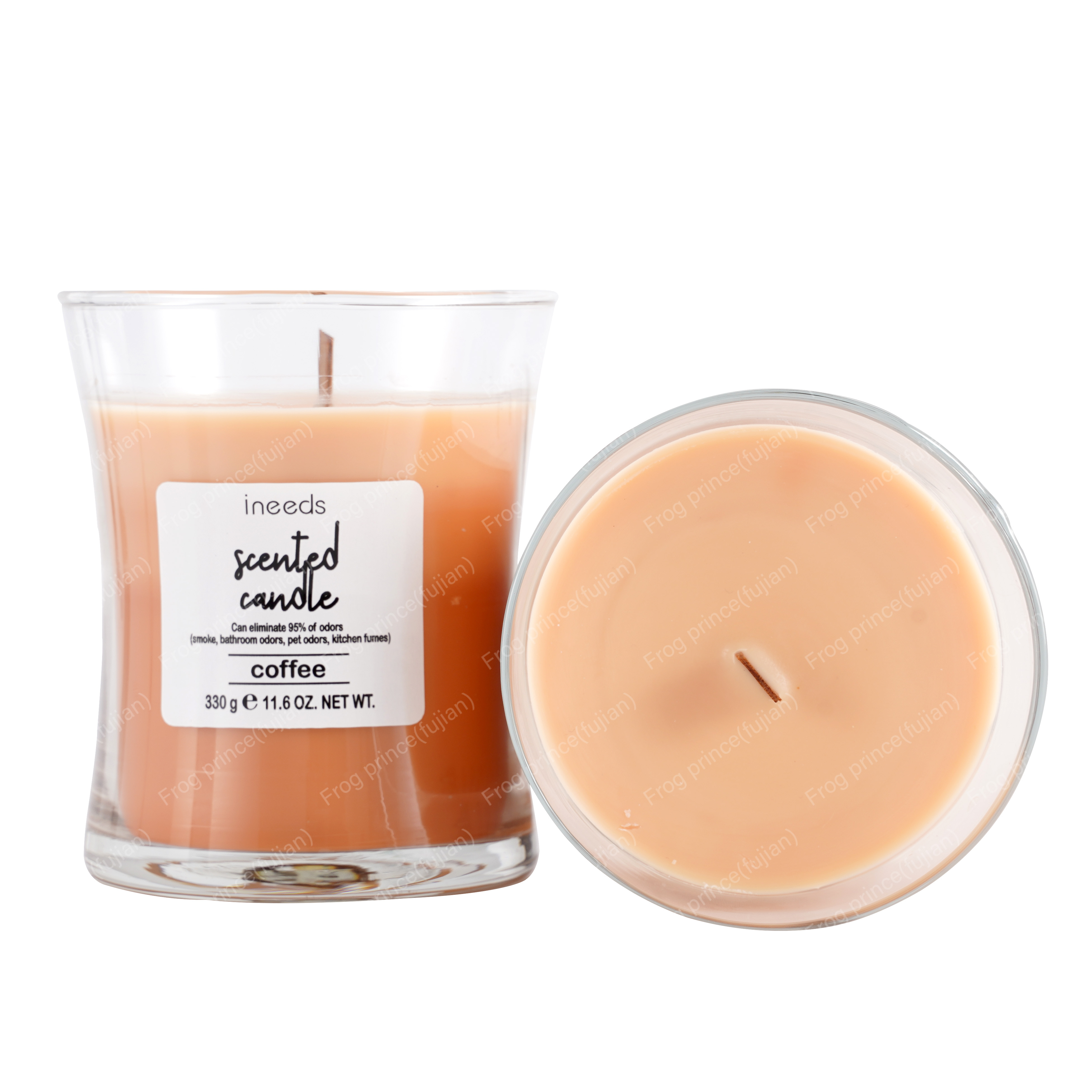 Scented Soywax Christmas Candles In Glass