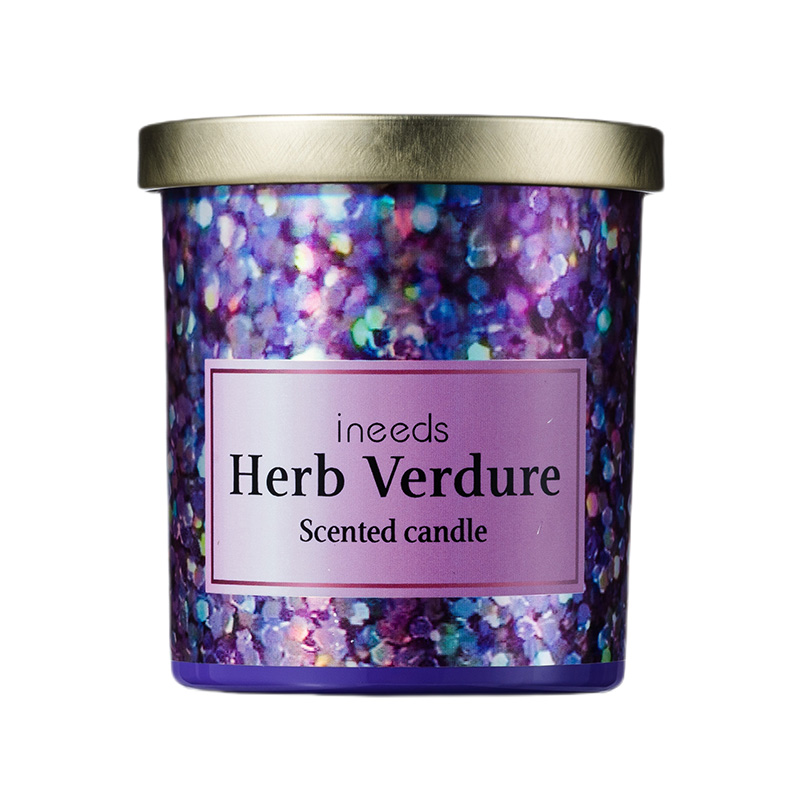 Dark Night Purple Star candle
