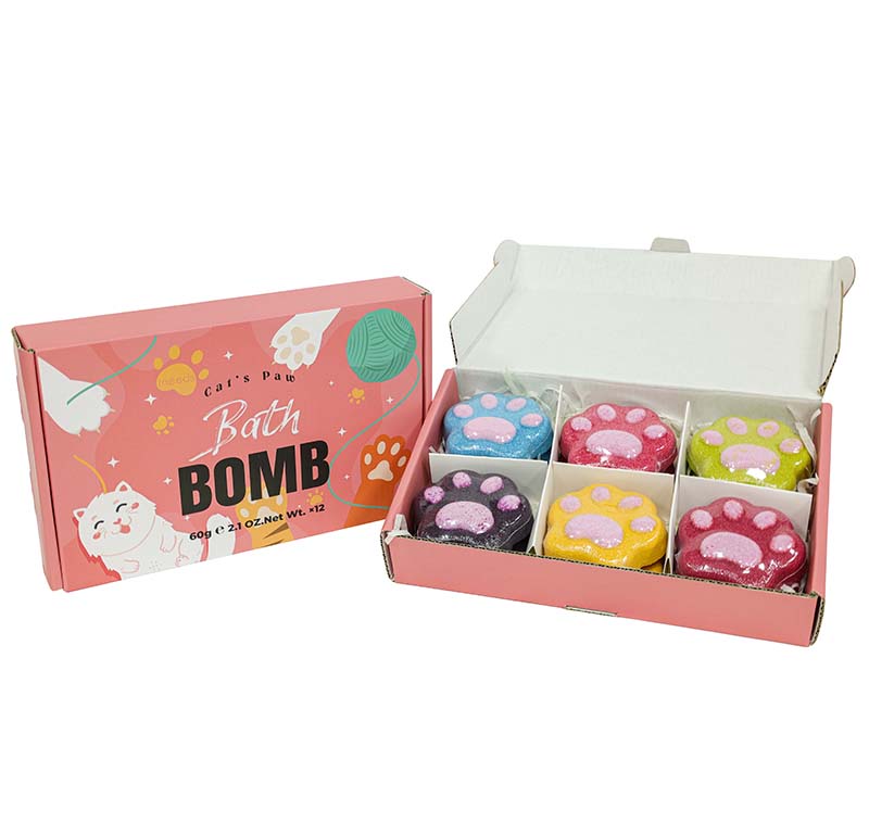 High cost-performance bath bombs gift set