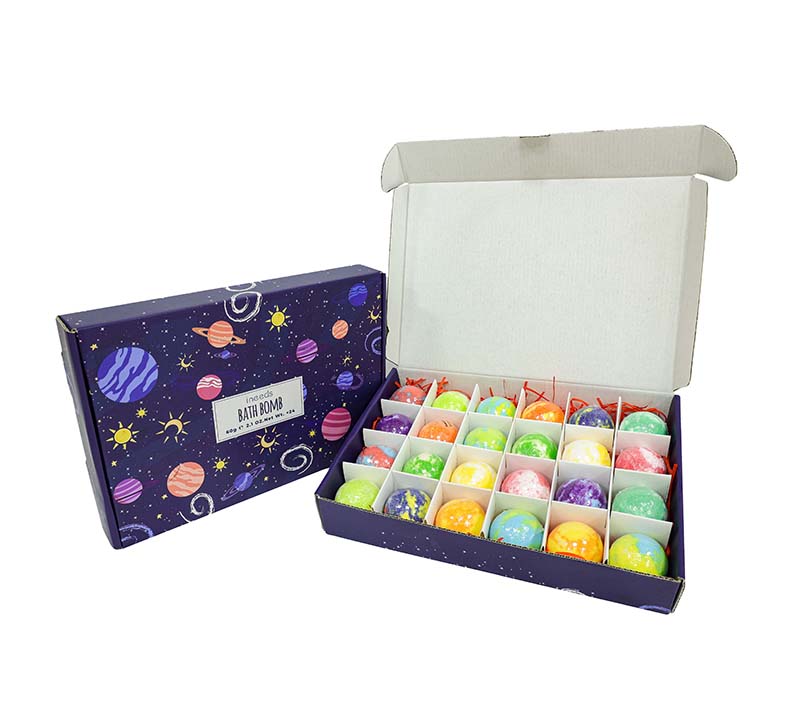 Value-for-money bath bombs gift set