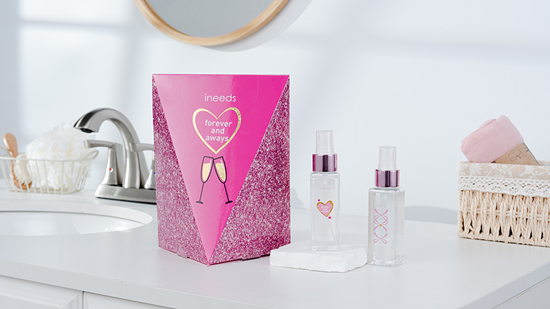 Valentine's Day bath gift set