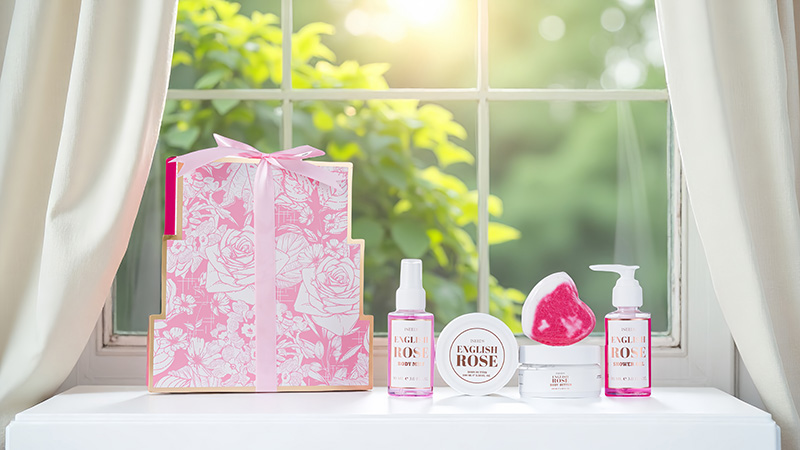 valentine bath set