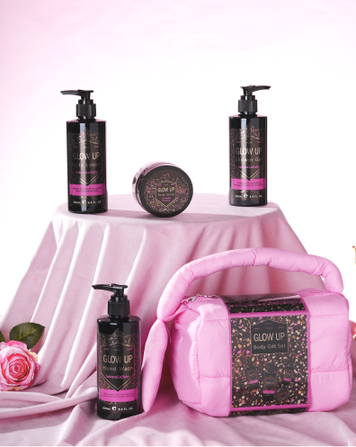 valentine's day bath gift set