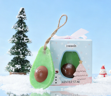 christmas bath gift set