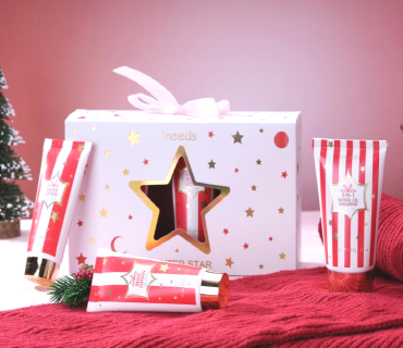 christmas bath gift set