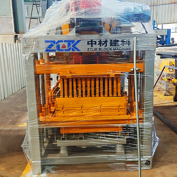 QTY4-20A Hydraulic Fully Automatic Block Making Machine Line