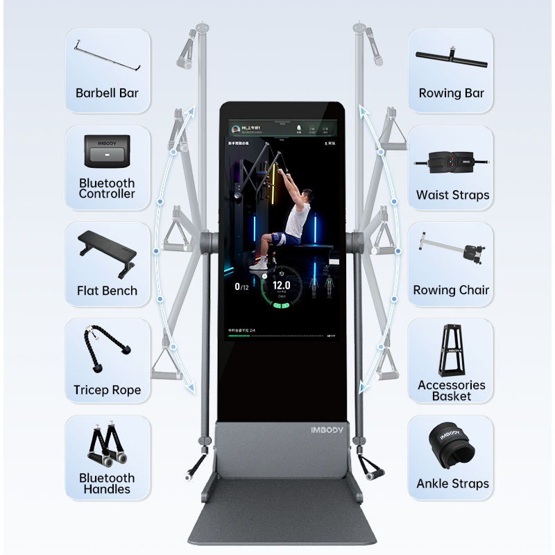 Domácí silový trénink Smart Fitness Mirror