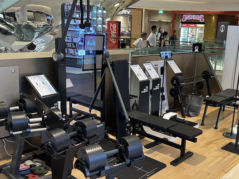 Get Fit, Shop Smart - Introducing the IM-BODY Smart Mirror at Tampines Mall