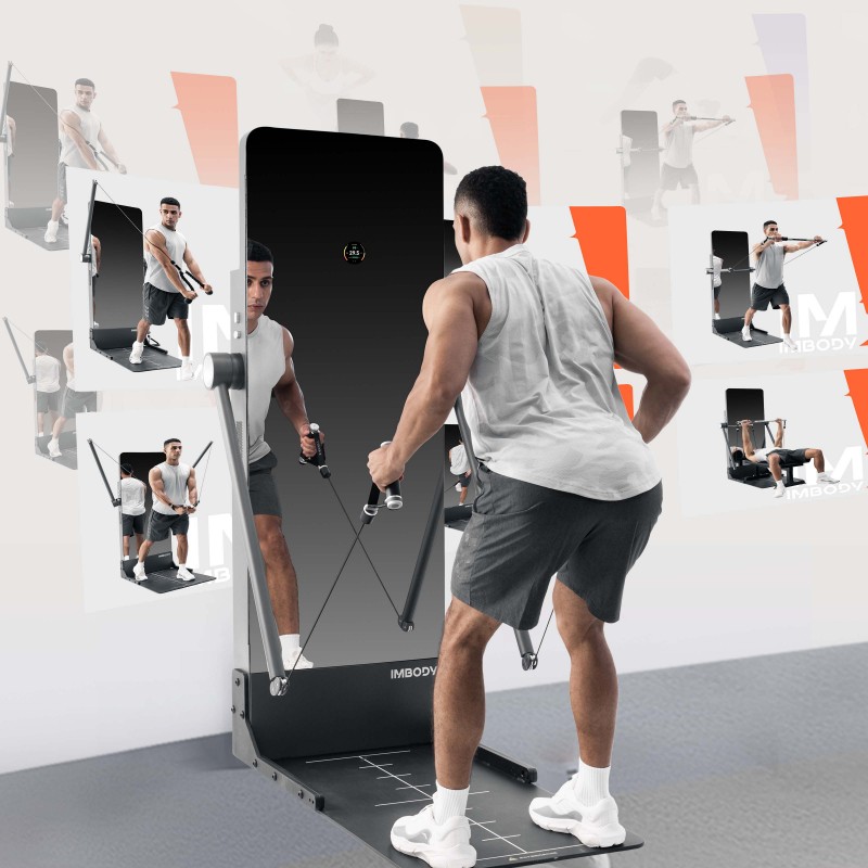smart mirror for full-body exercise