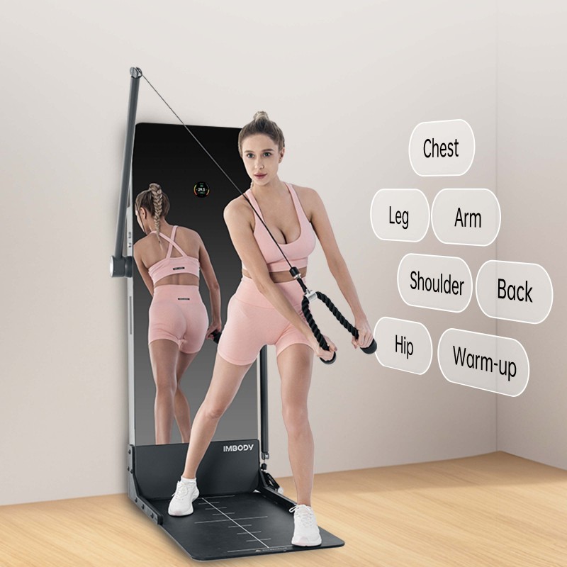 smart mirror for full-body training