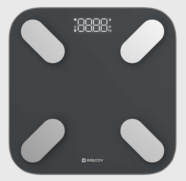 IMBODY Chytrá digitální váha pro měření tělesného tuku BMI