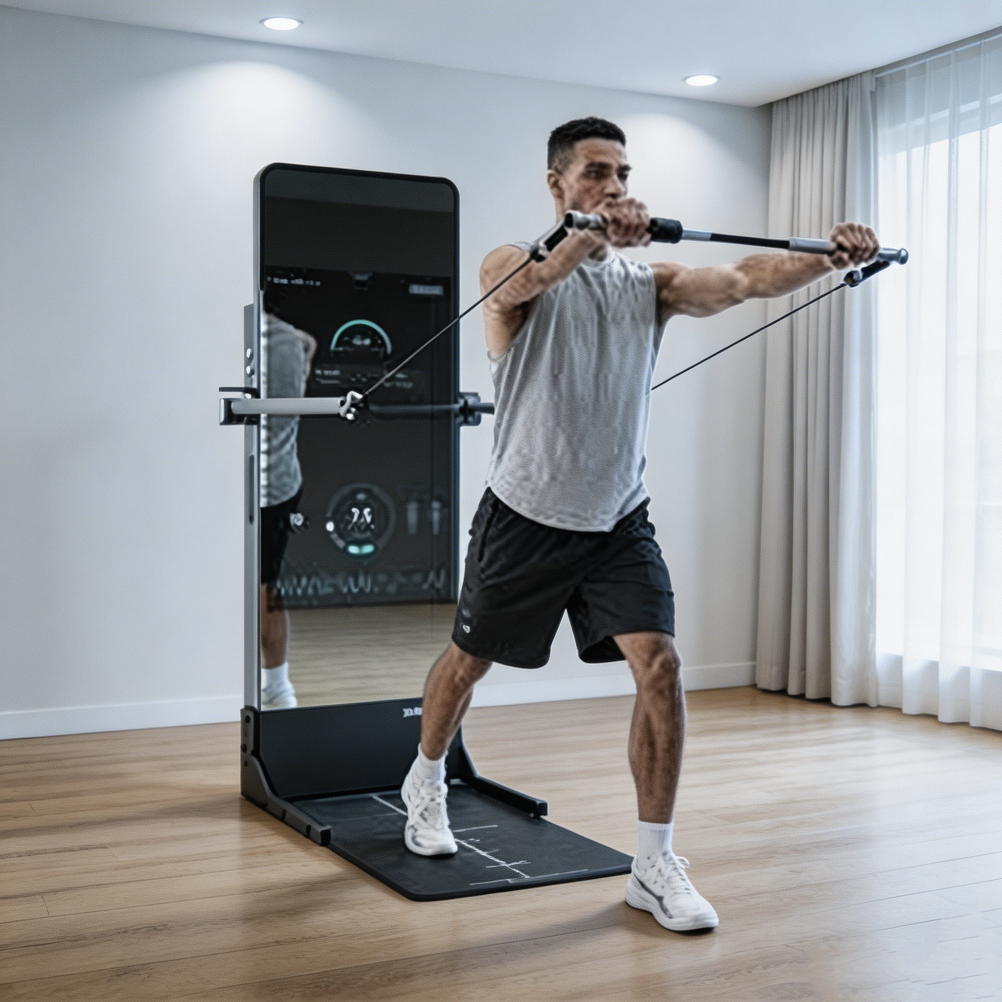 Vnitřní fitness zrcátko POWER S Freely Training
