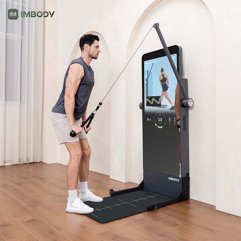 workout mirror home gym