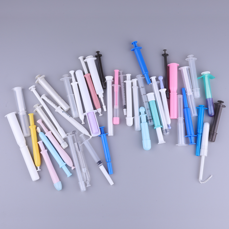 2g Medicine pp packaging Personal Applicator Syringe Plastic Applicators Vaginal