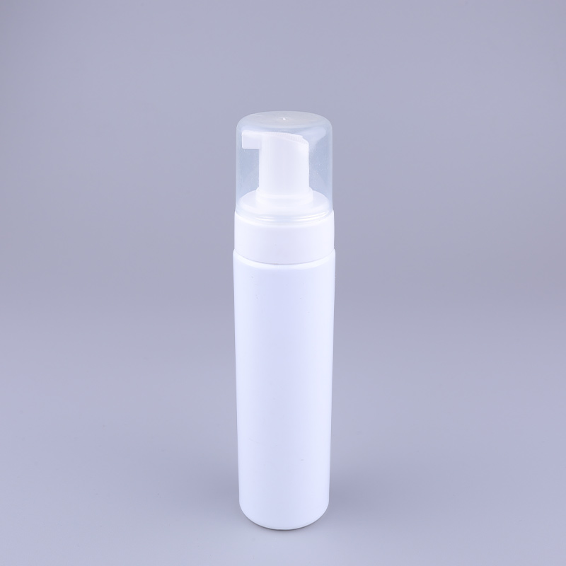 Foaming Liquid Soap Hand Wash Bottle 200ml PET Plastic Dispenser Soap Foam Pump Bottle