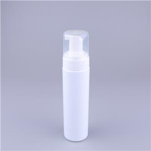 Foaming Liquid Soap Hand Wash Bottle 200ml PET Plastic Dispenser Soap Foam Pump Bottle