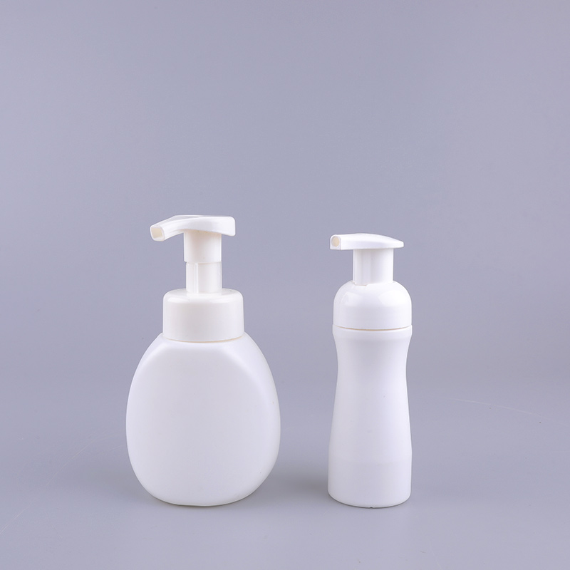 Facial Cleanser Frosted Bubble Foaming mousse bottle 300ml special Shape Flacon Pompe Mousse Pump Bottle Hair Mousse Foam Bottles