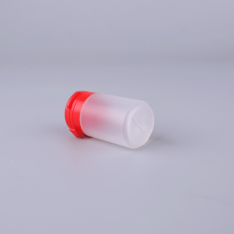 25ml Round HDPE Plastic Candy Container Chewing Gum Bottle Vitamin Bottles with rRing-pull Cap