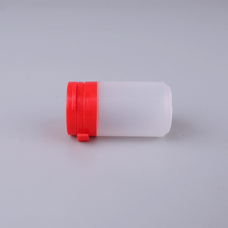 25ml Round HDPE Plastic Candy Container Chewing Gum Bottle Vitamin Bottles with rRing-pull Cap