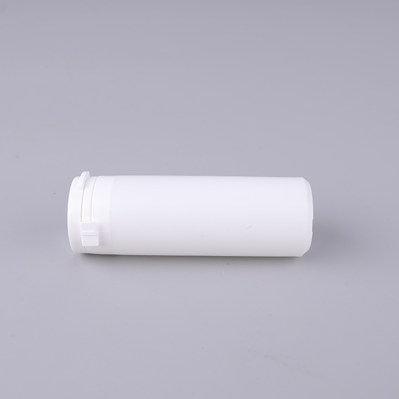 50ml HDPE Pill Bottle Capsule Container Chewing Gum Candy Bottle with Tear Pull Ring Cap