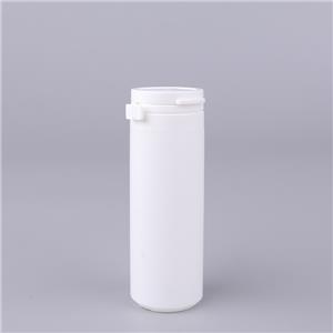 50ml HDPE Pill Bottle Capsule Container Chewing Gum Candy Bottle with Tear Pull Ring Cap