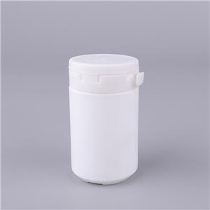 90ml Chewing Gum Plastic Bottle , Toothpaste Powder and Capsule Plastic Bottle