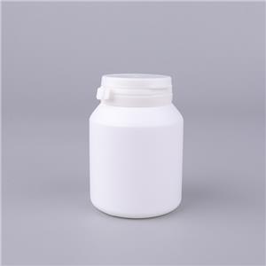 Easy-pulling Lid 150ml HDPE Plastic Capsule Packaging Jar Container