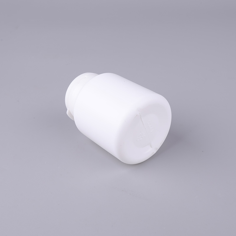 Easy-pulling Lid 150ml HDPE Plastic Capsule Packaging Jar Container